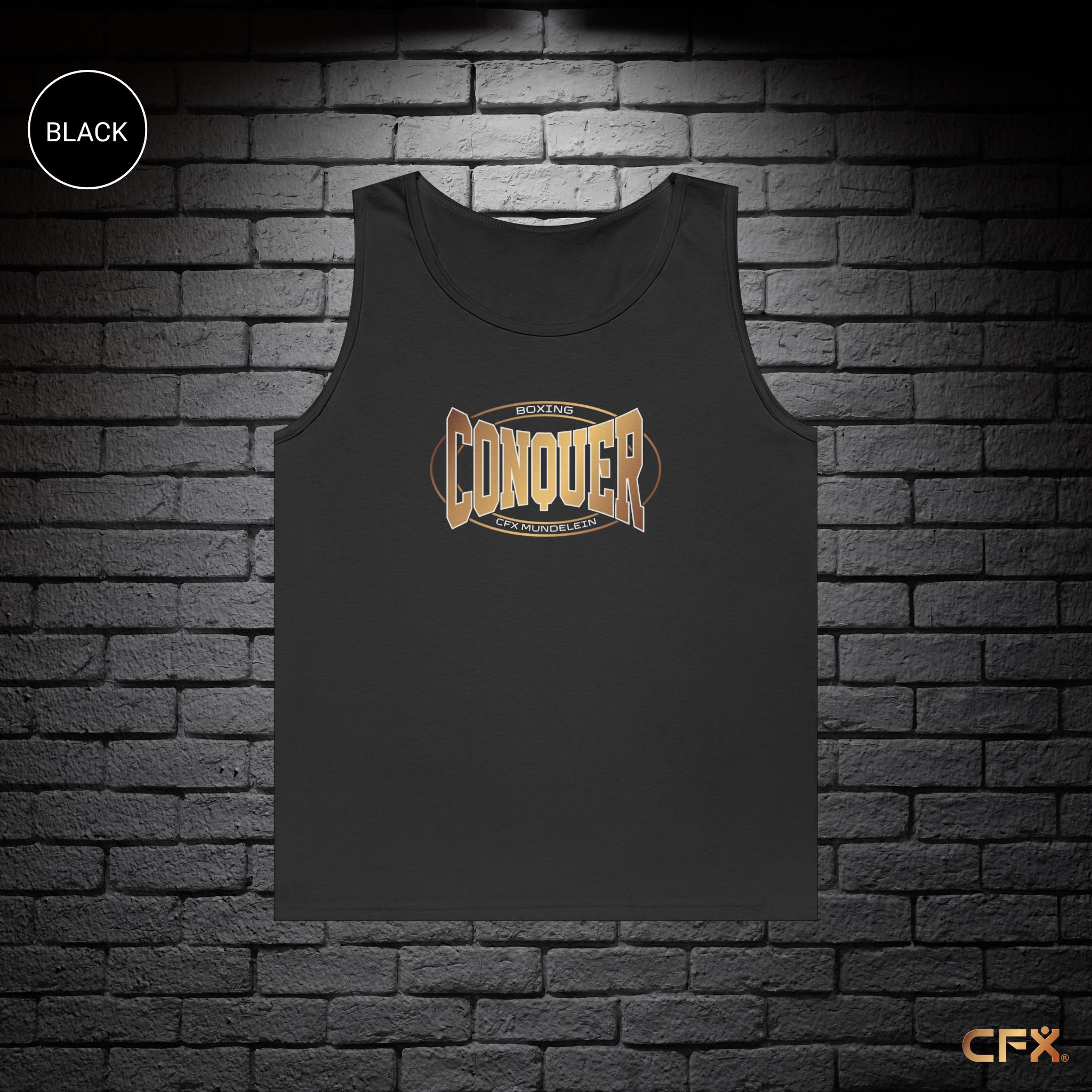 Conquer Boxing Mundelein Unisex Tank Top