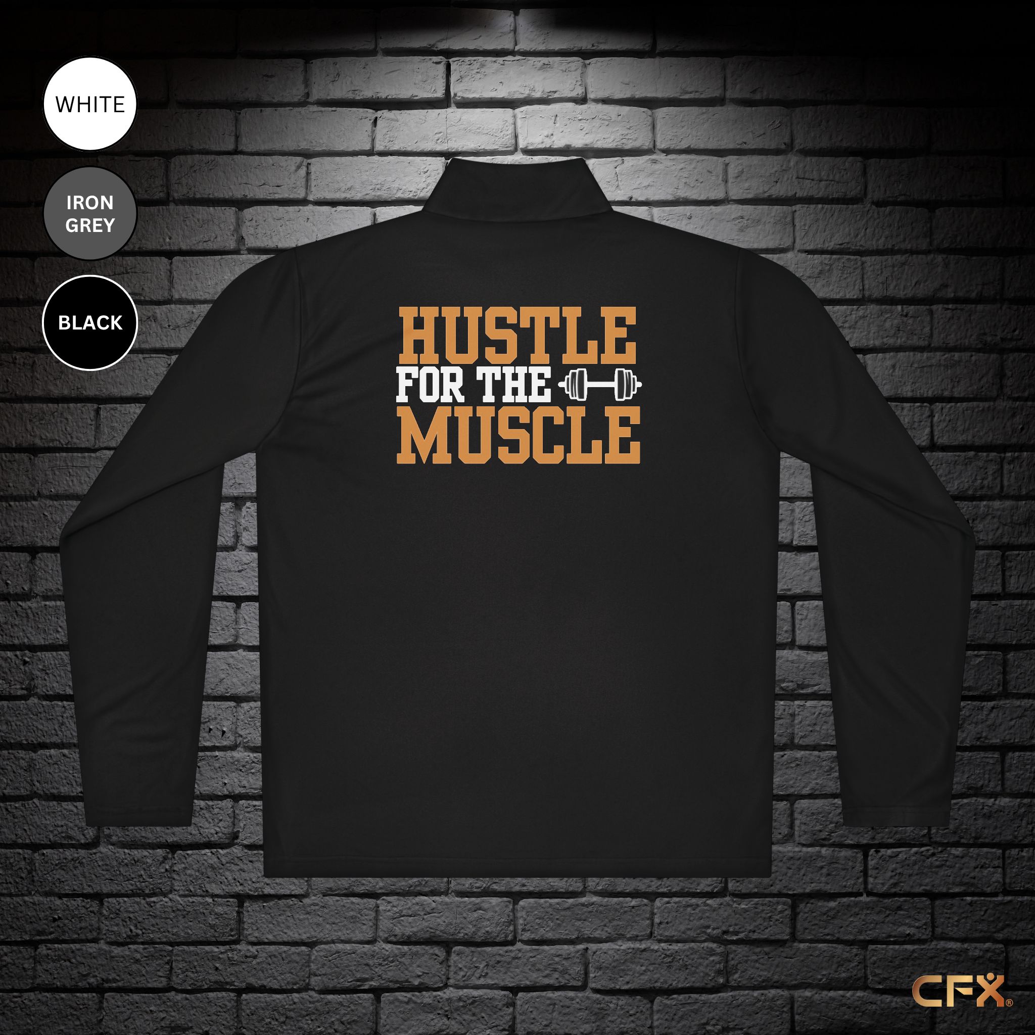 CFX Hustle for the Muscle | Sport-Tek | Quarter-Zip Pullover