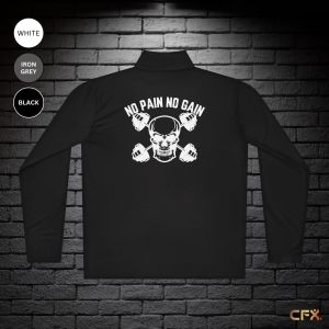 CFX No Pain No Gain | Sport-Tek | Quarter-Zip Pullover