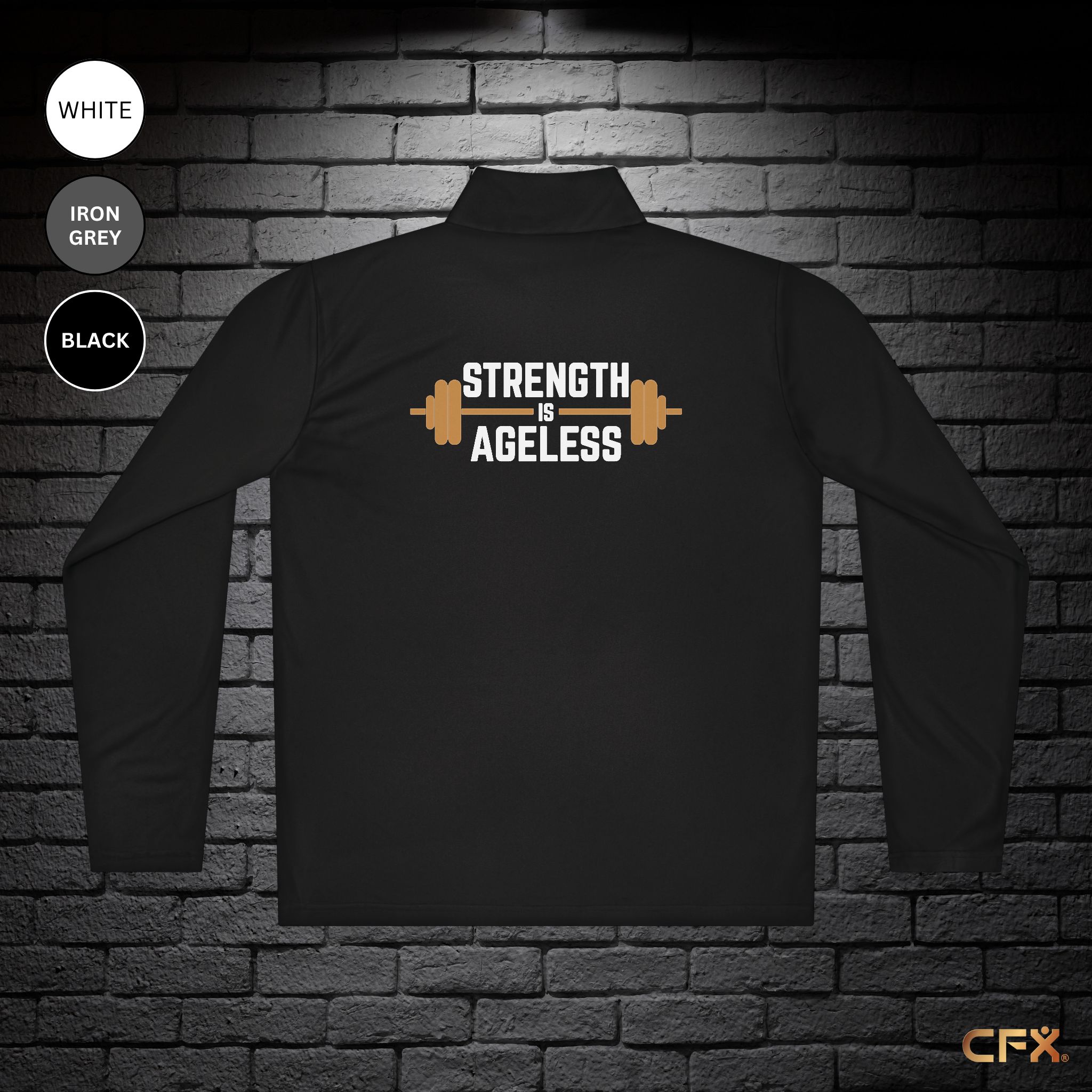 Strength is Ageless | Sport-Tek | Quarter-Zip