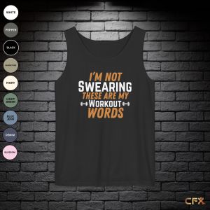 Workout Words | Comfort Colors | Tank Top