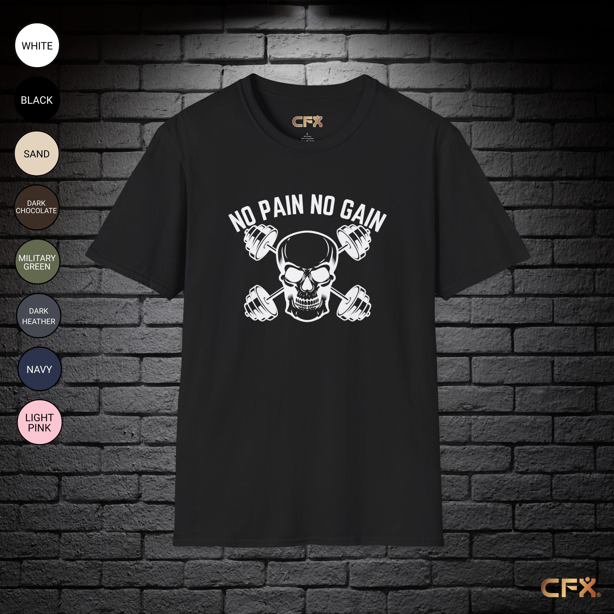 No Pain No Gain | Gildan | T-Shirt