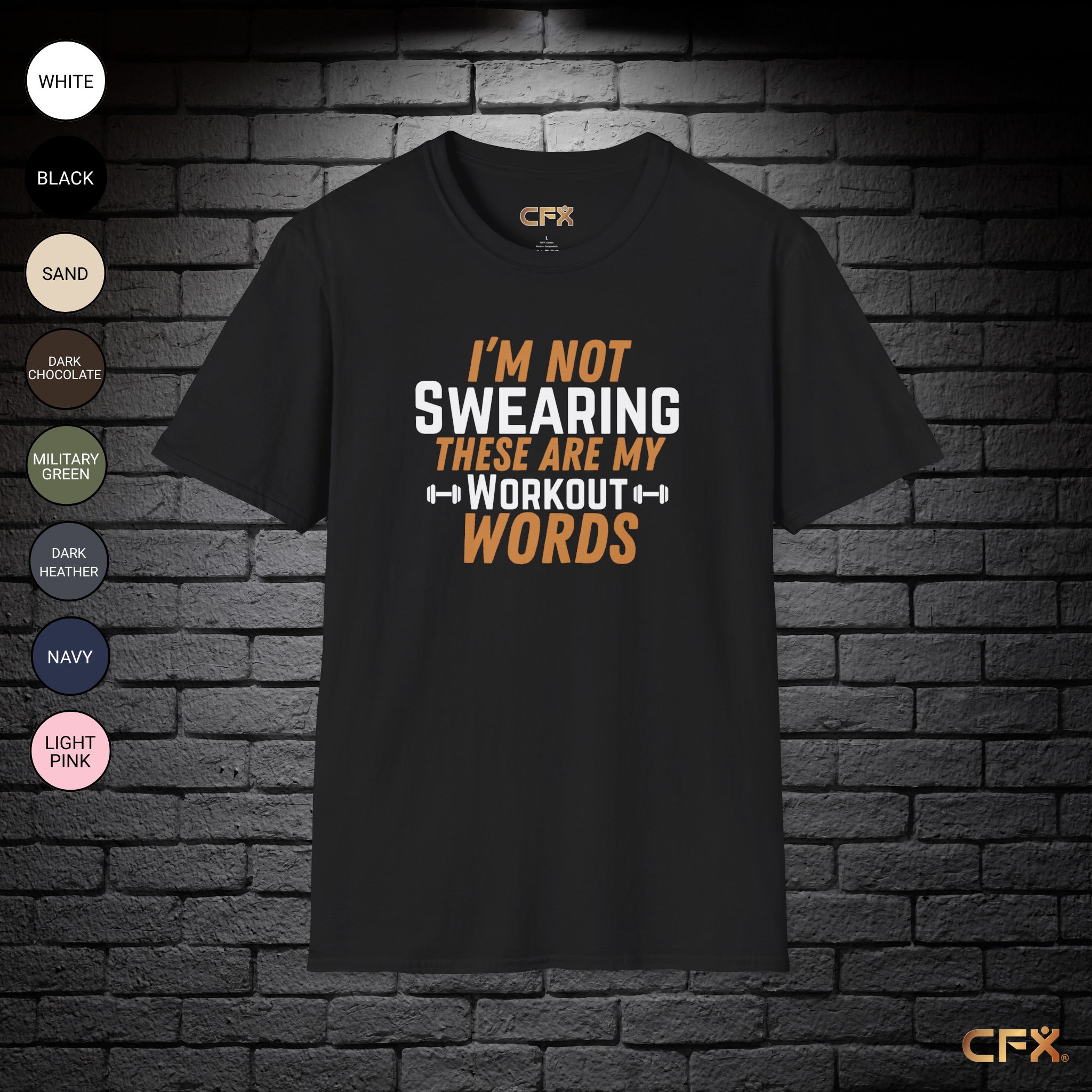 Workout Words | Gildan | T-Shirt